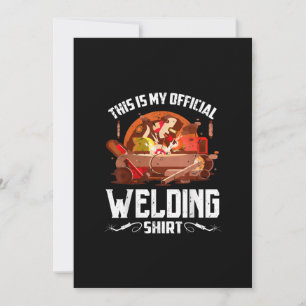 Det här är min Officiell Welfare-gåva Best Welder Meddelande