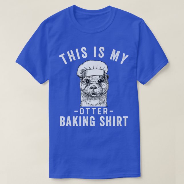 Det här är min Otter Baking Älskare T Shirt (Design framsida)