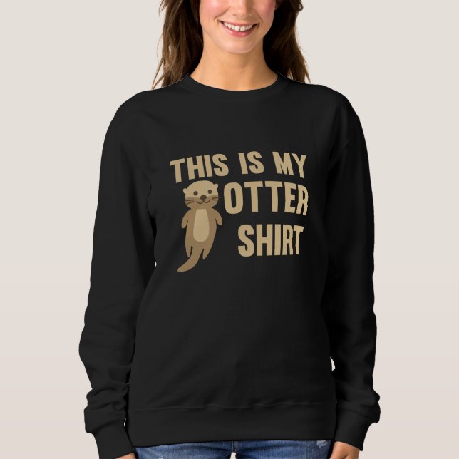 Det här är min Otter Shirt Cute Otter För barn T (Framsida)
