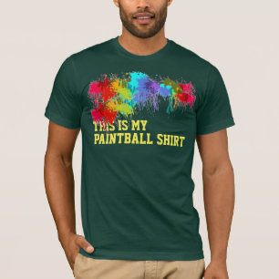 DET HÄR ÄR MIN PAINTBALL SHIRT. TRÖJA