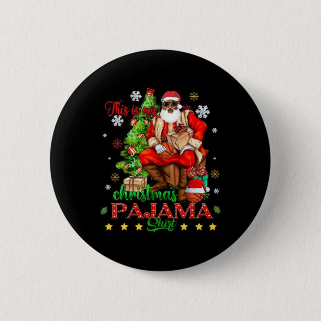 Det här är min pajama Black African Knapp (Framsida)