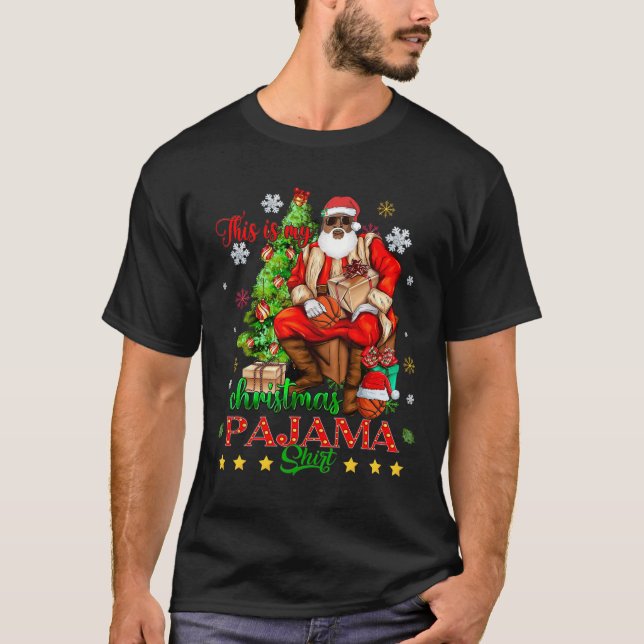 Det här är min pajama Black African T Shirt (Framsida)
