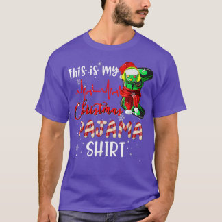 Det här är min Pajama Heartslag Video Game X T Shirt