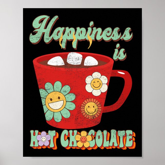 Det här är min Pajama-Hett Chocolat Poster (Framsidan)