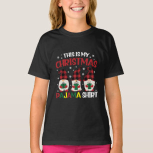 Det här är min Pajama Shirt-familj Gnomies T Shirt