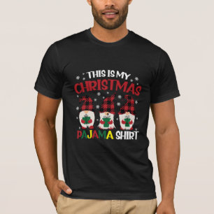 Det här är min Pajama Shirt-familj Gnomies T Shirt