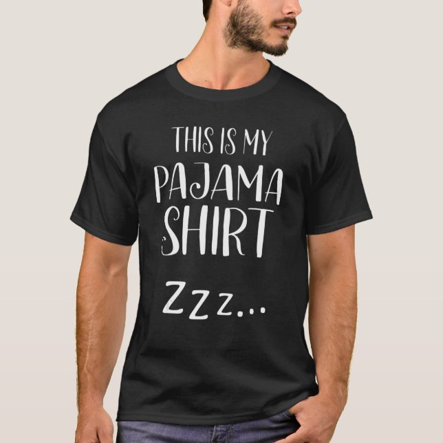 Det här är min Pajama Sleepover T Shirt (Framsida)