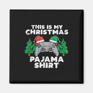 Det här är min Pajama Video Games Boys Manar X Magnet