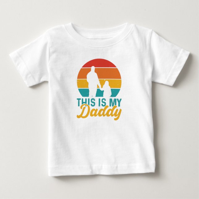 Det här är min pappa t shirt (Framsida)