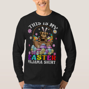 Det här är min Påsk Pajama Shirt Dogue de Bordeauz T