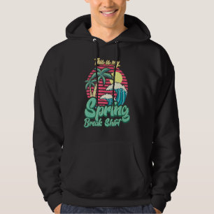 Det här är min Påsklov Retro Stil sommaren 2022 Hoodie