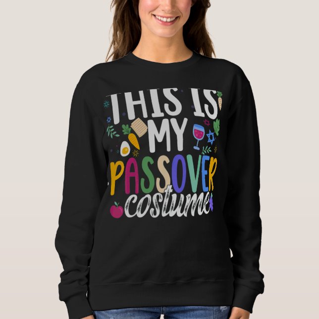 Det här är min Passover Costume Matzah Jewish Pesa T Shirt (Framsida)