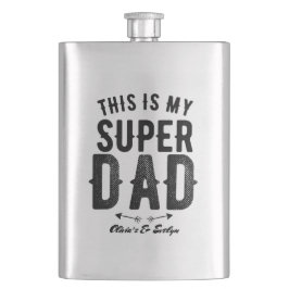 Det här är min Personlig Fars dag i Toppen Pappa Fickplunta