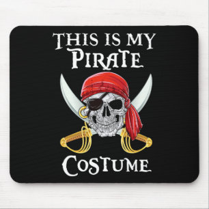 Det här är min Pirat-dräkt Halloween Costume Musmatta