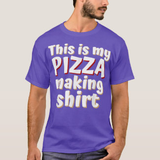 Det här är min Pizza Skapar Manar T Shirt