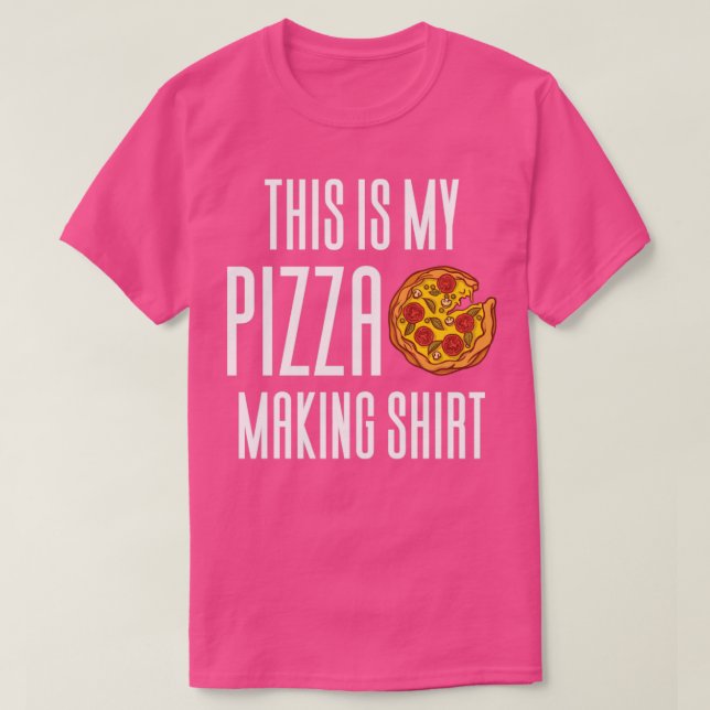 Det här är min Pizza Skapar Shirt1 T Shirt (Design framsida)