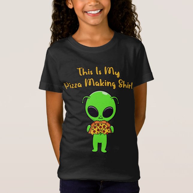 Det här är min Pizza-Skapar... T Shirt (Framsida)
