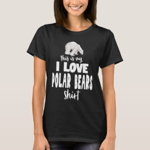 Det här är min Polar Björn i Kärlek T Shirt