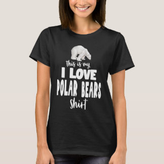 Det här är min Polar Björn i Kärlek T Shirt