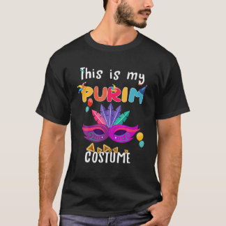 Det här är min purim Costume Funny Jewish T Shirt