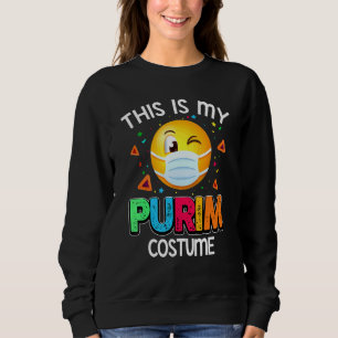 Det här är min purim Costume Funny judisk Ansikte- T Shirt