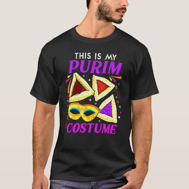 Det här är min purim Costume Haman Pocket T Shirt (Framsida)