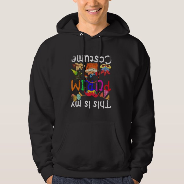 Det här är min Purim Costume. Hoodie (Framsida)