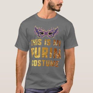 Det här är min purim Costume Jewish Lycklig Purim T Shirt