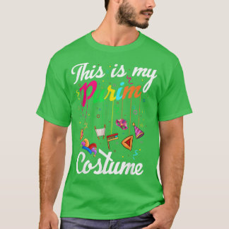 Det här är min purim Costume Jewish Lycklig Purim T Shirt