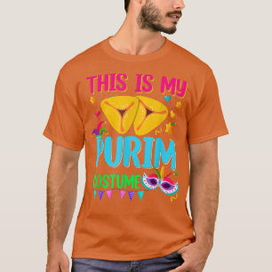 Det här är min purim Costume Jewish Lycklig Purim  T Shirt
