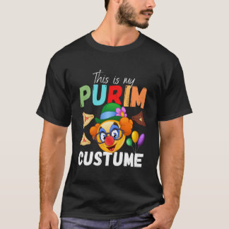 Det här är min purim Costume Jewish Lycklig Purim T Shirt