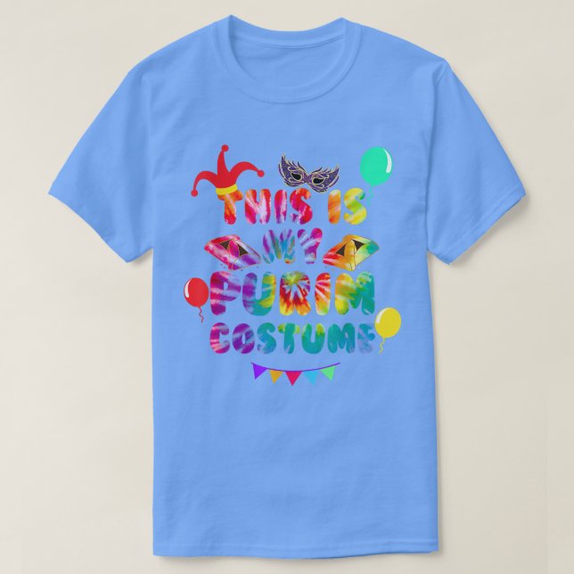 Det här är min purim Costume Jewish Lycklig Purim  T Shirt (Design framsida)