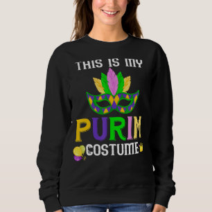Det här är min purim Costume Mask Hamantash Jewish T Shirt