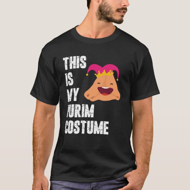 Det här är min Purim-kostym 1 T Shirt (Framsida)