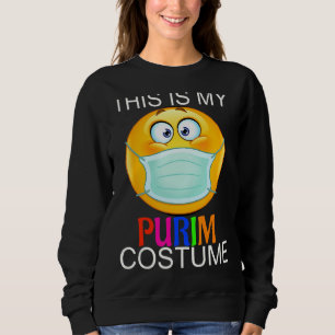 Det här är min Purim-kostym rolig judisk ansiktsma T Shirt