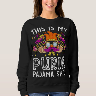 Det här är min Purim Pajama-judiska Helgdag Costum T Shirt