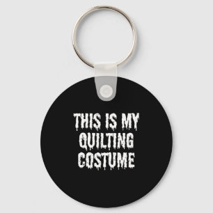 Det här är min Quilume Halloween Shirt Nyckelring