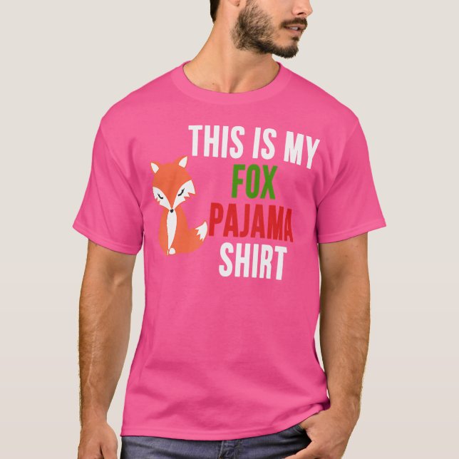 Det här är min räv t shirt (Framsida)