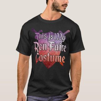 DET HÄR ÄR MIN REN FAIRE COSTUME FUNNY Renaissance T Shirt
