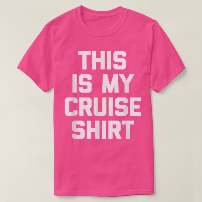 Det här är min rena, rena Frakt Vacation Cruis T Shirt (Design framsida)