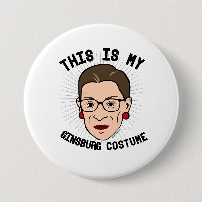 Det här är min Ruth Bader Ginsburg Costume - Val Knapp (Framsida)