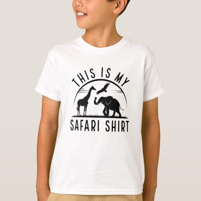 Det här är min Safari Shirt T (Framsida)