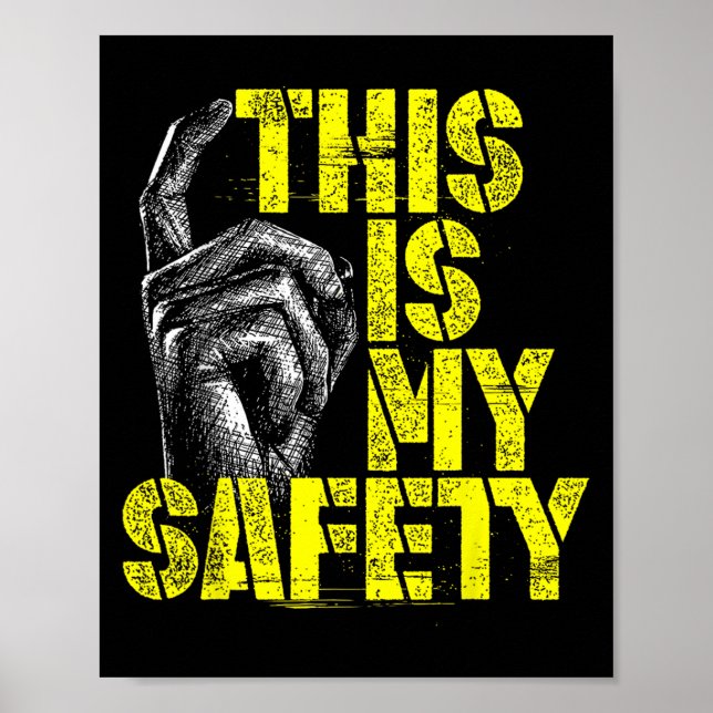 Det här är min säkerhet poster (Framsidan)