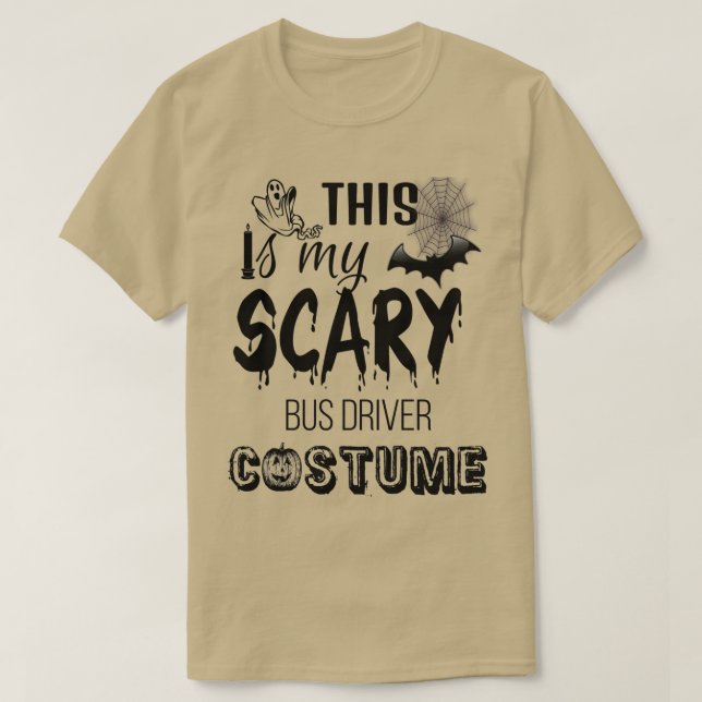 Det här är min Scary Buss-drivrutinskostnad 1 T Shirt (Design framsida)