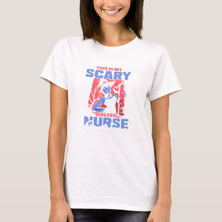 Det här är min Scary Dialysis Nurse Costume Hallow T Shirt