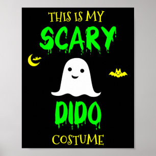 Det här är min Scary Dido Costume Halloween Lazy E Poster