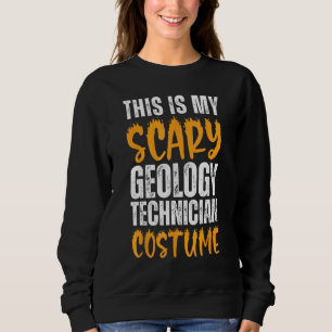 Det här är min Scary Geology Technician Costume Fu T Shirt