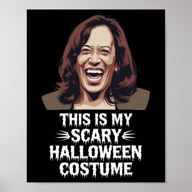 Det här är min Scary Halloween Cos. Poster (Framsidan)