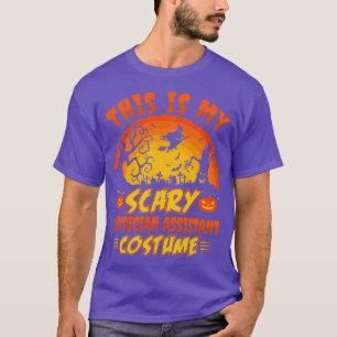 Det här är min Scary Halloween Physician Assistant T Shirt