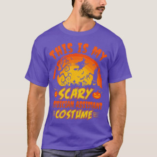 Det här är min Scary Halloween Physician Assistant T Shirt